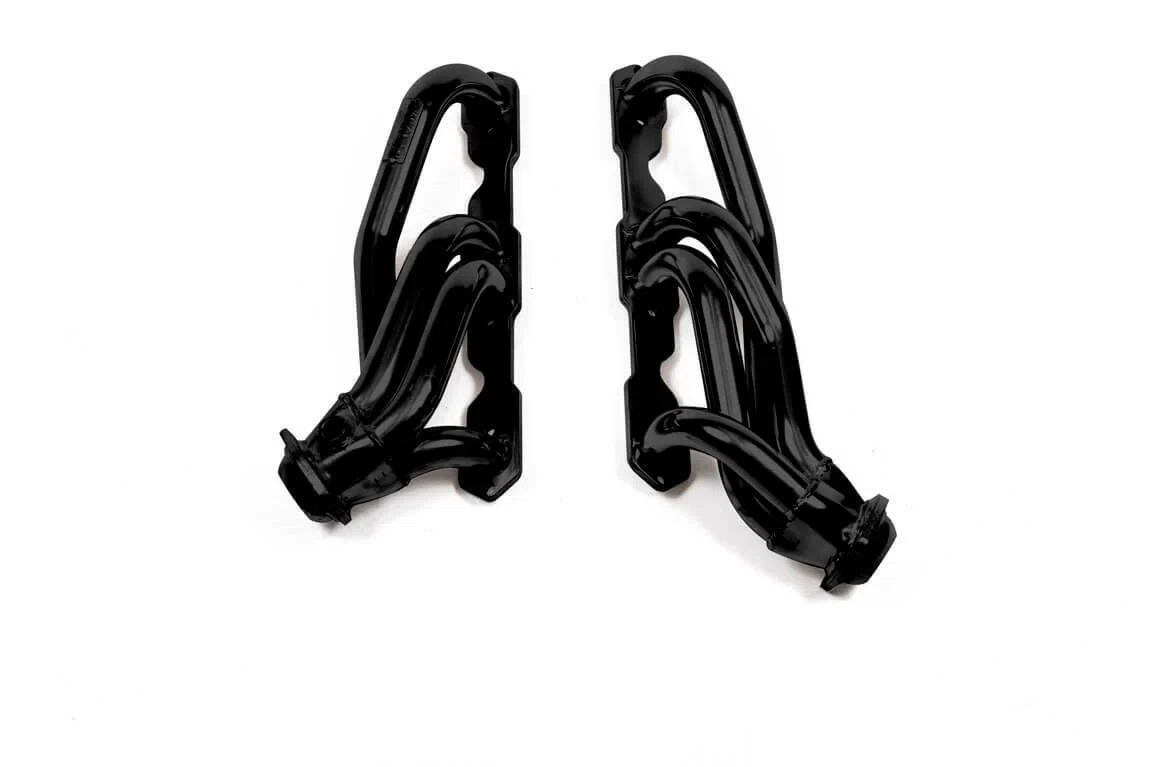 Flowtech Shorty Headers - Black Painted - 91830FLT